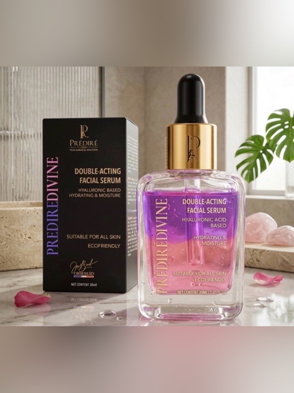 PREDIRE Double-Acting Facial Serum Hyaluronic Based ~ retail $400